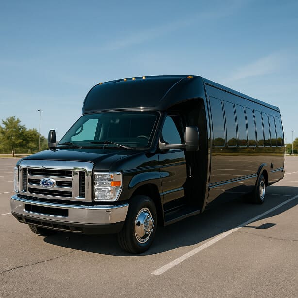 Fort Smith Shuttle Bus Rentals 18 Passenger Shuttle Bus