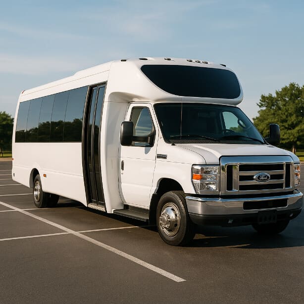 Fort Smith Shuttle Bus Rentals 20 Passenger Shuttle Bus